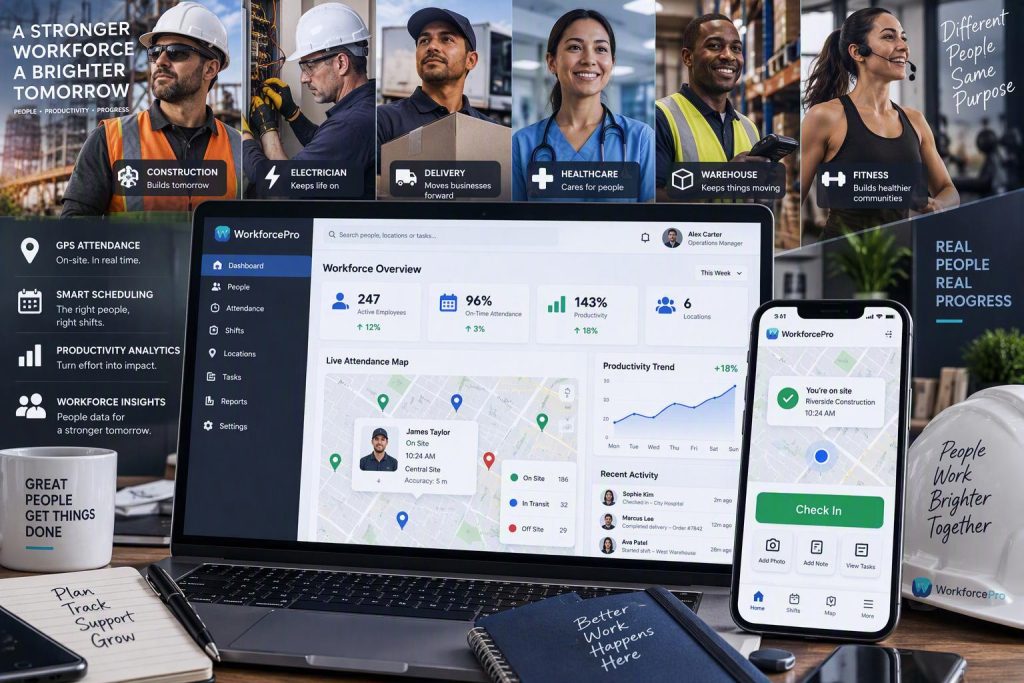 Workforce management dashboard